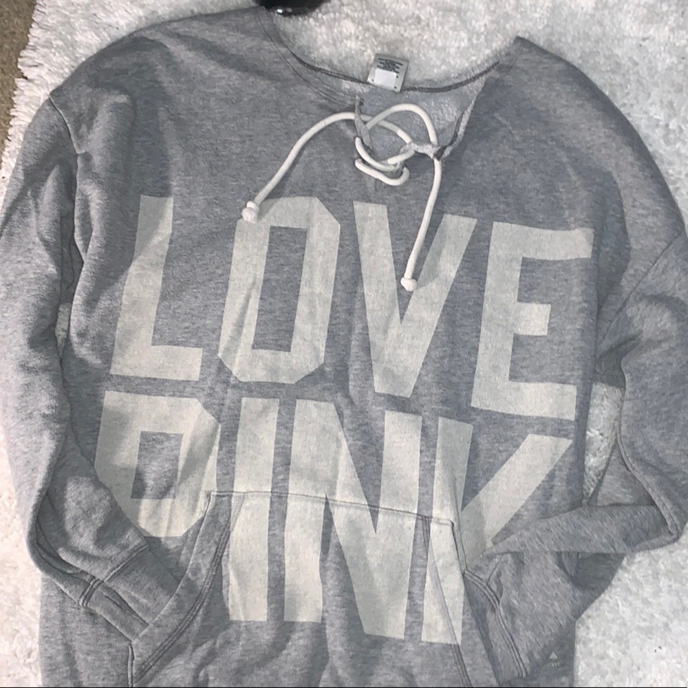 Pink Victoria’s Secret Sweatshirt